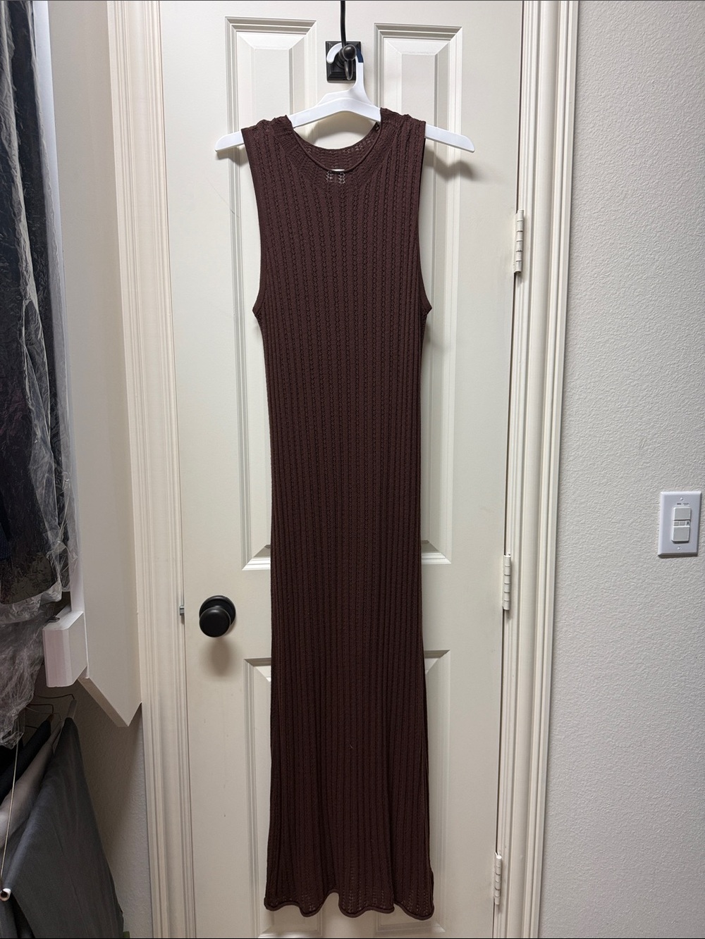 A Nee Day sweater knit dress with full liner - large